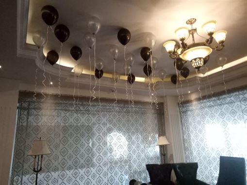 Balloon Decoration in Hall